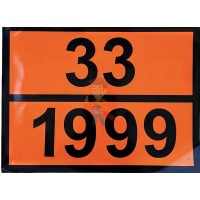 Знак опасности АК 801 - Знак ООН 33/1999